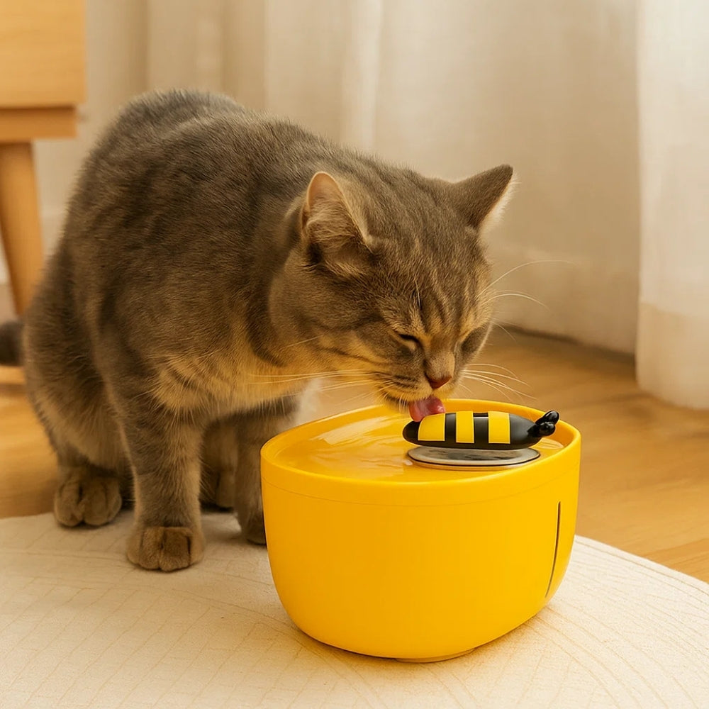 Fontanella per Gatti a Forma di Ape